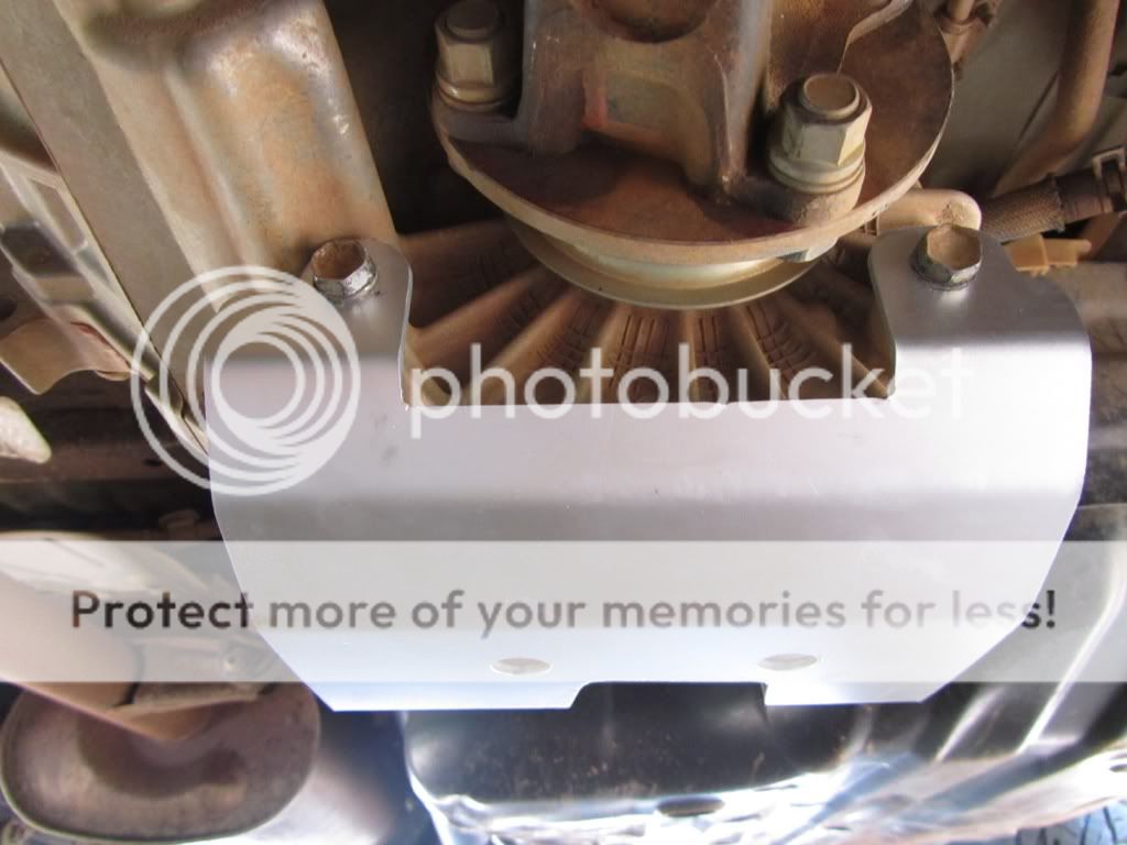 Prado 150 Transfer Case & Actuator Guard (TG150) and 120 Transfer Case